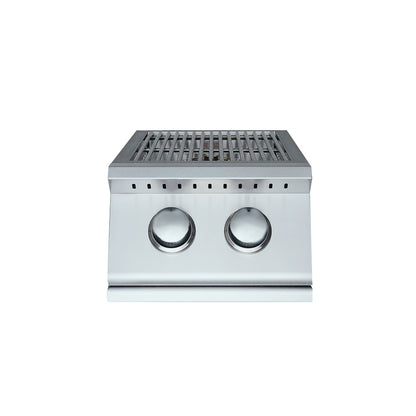 Renaissance Cooking Systems - Premier Double Side Burner - RJCSSB/RJCSSB LP