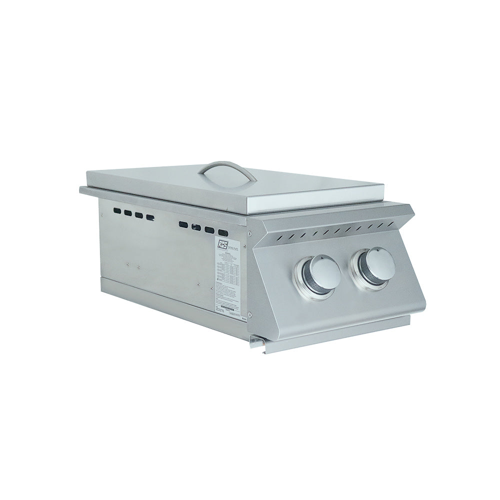 Renaissance Cooking Systems - Premier Double Side Burner - RJCSSB/RJCSSB LP