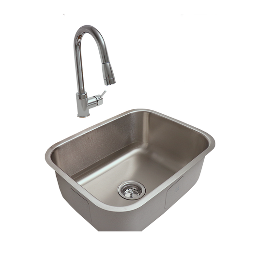 Renaissance Cooking Systems - Stainless Steel Undermount Sink & Faucet - RSNK2