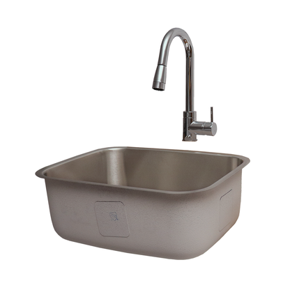 Renaissance Cooking Systems - Stainless Steel Undermount Sink & Faucet - RSNK2