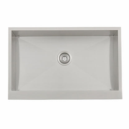 Renaissance Cooking Systems - 32" Outdoor Rated Farmhouse Sink, incl Faucet/Drain - RSNK3