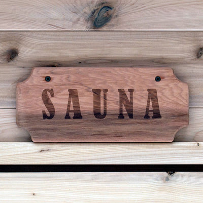 Dundalk Leisurecraft - 5x11 Sauna Sign SIGN01