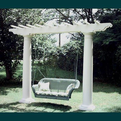 Arbors Direct - Swing Arbor with Round Columns - 910012