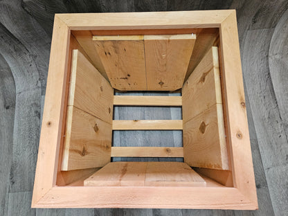 Hand-Crafted Cedar Planters - Tapered