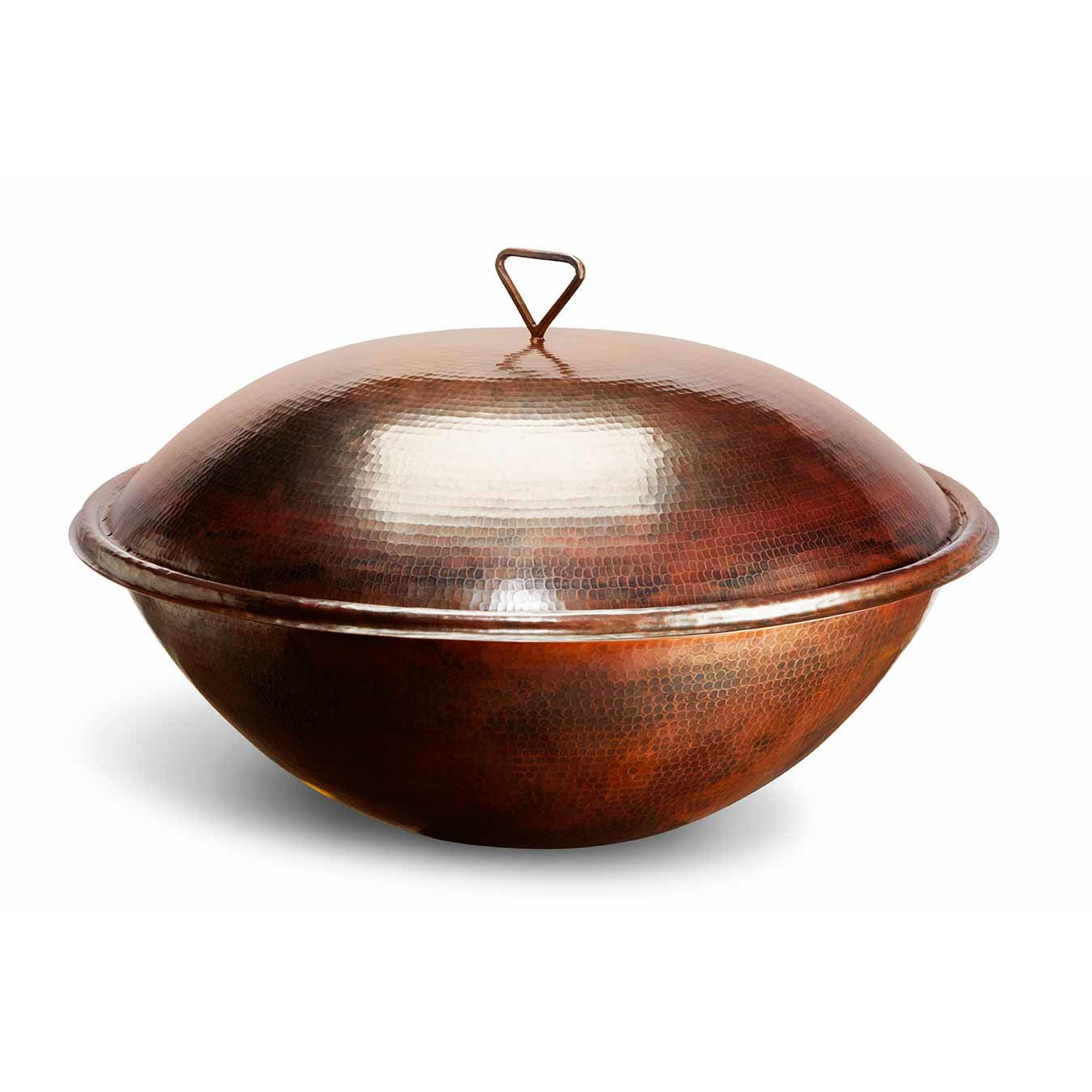 HPC Fire - Copper Bowl Series – Hammered Tempe Model - TEMP31