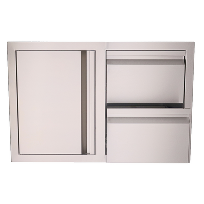 Renaissance Cooking Systems - Double Drawer / Door Combo - VDC1SC